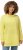 Ulla Popken Embossed Letter Sweatshirt Lemon Yellow - Hoodies & Sweatshirts - 