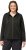 Ulla Popken Textured Metallic Knit Sweatshirt With Hood Graphite Grey - Hoodies & Sweatshirts - 