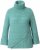 Ulla Popken Asymmetric Zipper Turtleneck Sweater Green - Hoodies & Sweatshirts - 