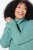 Ulla Popken Asymmetric Zipper Turtleneck Sweater Green - Hoodies & Sweatshirts - Kuschelige Sweatshirts, Hoodies & Strick