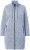 Ulla Popken Longline Knit Fleece Jacket Sky Blue - Hoodies & Sweatshirts - 