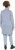 Ulla Popken Longline Knit Fleece Jacket Sky Blue - Hoodies & Sweatshirts - 