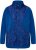 Ulla Popken Patch Print Fleece Jacket Denim Blue - Hoodies & Sweatshirts - 