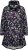 Ulla Popken Floral Stand-Up Collar Flounce Panel Sweatshirt Black - Hoodies & Sweatshirts - 