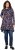 Ulla Popken Floral Stand-Up Collar Flounce Panel Sweatshirt Black - Hoodies & Sweatshirts - 