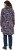 Ulla Popken Floral Stand-Up Collar Flounce Panel Sweatshirt Black - Hoodies & Sweatshirts - 