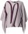 Ulla Popken Brushstroke Knit Poncho Beige - Hoodies & Sweatshirts - 