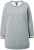 Ulla Popken Nostalgic Escape Oversized Sweatshirt Mouse Grey - Hoodies & Sweatshirts - 