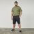 North Latitude 61334 Sweatshorts Schwarz - Jogginghosen für herren - Jogginghosen für Herren in großen Größen