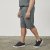 North Latitude 61334 Sweatshorts Dunkel Staubgrün - Jogginghosen für herren - Jogginghosen für Herren in großen Größen