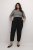 Kaffe Curve Merla Hose Tiefschwarz - Jeans & Hosen in Großen Größen – Plus Size - 