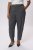 Kaffe Curve Merla Hose Dark Grey Melange - Jeans & Hosen in Großen Größen – Plus Size - 