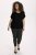 Kaffe Curve Ami Stanley Kurzarm Tiefschwarz - T-Shirts - 