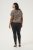 Kaffe Curve Sonna Stanley Top Leopardenprint - T-Shirts - 