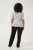 Kaffe Curve Lizzy Gestreifter Pullover Beige/Zartblau - Bedruckte T-shirts für damen - 