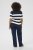 Kaffe Curve Lizzy Streifend Pullover Midnight/Chalk Streifen - T-Shirts - 