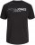 Jack & Jones Blaneo Short Sleeve T-shirt Black - Herren-T-Shirts - Herren-T-Shirts in großen Größen