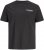 Jack & Jones Oscar T-Shirt Black - Bedruckte T-shirts für herren - Bedruckte T-Shirts für Herren