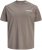 Jack & Jones Oscar T-Shirt Grey - Bedruckte T-shirts für herren - Bedruckte T-Shirts für Herren