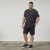 North Latitude 61125 Superflex Piqué T-Shirt Schwarz - Herren-T-Shirts - Herren-T-Shirts in großen Größen