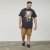 North Latitude 61360 Bedrucktes T-Shirt Schwarz - Herren-T-Shirts - Herren-T-Shirts in großen Größen