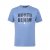North Latitude Denim Printed Logo T-Shirt Dusty Blue - Herren-T-Shirts - Herren-T-Shirts in großen Größen