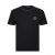 North Latitude Pyjama T-Shirt V-Neck Short Sleeve Black - Pyjama/Loungewear - Schlafanzüge/Pyjama für Herren in Übergröße