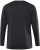 JP1880 T-Shirt Henley Long Sleeve Black TALL - HERRENBEKLEIDUNG MT-6XLT - Langgrößen für Herren