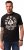 JP1880 T-Shirt 2-Pack Wild West Black And White - Herren-T-Shirts - Herren-T-Shirts in großen Größen