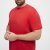 North Latitude T-Shirt O-Neck Red TALL - TALL T-shirts - Extra lange T-Shirts Herren