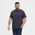 North Latitude T-Shirt O-Neck Navy Blue TALL - TALL T-shirts - Extra lange T-Shirts Herren