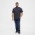 North Latitude T-Shirt O-Neck Navy Blue TALL - TALL T-shirts - Extra lange T-Shirts Herren