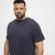 North Latitude T-Shirt O-Neck Navy Blue TALL - TALL T-shirts - Extra lange T-Shirts Herren