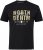 North Latitude Denim Printed Logo T-Shirt Black TALL - TALL T-shirts - Extra lange T-Shirts Herren