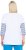 Ulla Popken Paper Boat Print 3/4 Sleeve Tee Snow White - Bedruckte T-shirts für damen - 