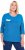 Ulla Popken Paper Boat Print 3/4 Sleeve Tee Pacific Blue - Bedruckte T-shirts für damen - 