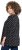 Ulla Popken Flower Print 3/4 Sleeve Tee Black - T-Shirts - 
