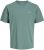 Jack & Jones College Logo Crew Neck T-Shirt Turquoise - Herren-T-Shirts - Herren-T-Shirts in großen Größen