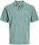 Jack & Jones College Logo Short Sleeve Polo Turquoise - Polo-shirts für herren - Polo-Shirts für Herren in großen Größen