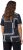 Ulla Popken Paisley A-Line Short Sleeve Tee Navy Blue - Bedruckte T-shirts für damen - 