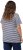 Ulla Popken Palm Tree Embroidered Tee Navy Blue - Bedruckte T-shirts für damen - 