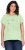 Ulla Popken Metallic Animal Cap Sleeve Graphic Tee Green - Bedruckte T-shirts für damen - 