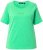 Ulla Popken TRUE Lettering Short Sleeve Tee Mint Green - Bedruckte T-shirts für damen - 