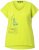 Ulla Popken Half-Sleeve A-line V-Neck Boat Pattern T-Shirt Lime - Bedruckte T-shirts für damen - 