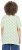 Ulla Popken Palm Tree Print Pointed Hem Tee Lett Lime - Bedruckte T-shirts für damen - 