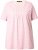 Ulla Popken Cactus Print Short Sleeve V-Neck Tee Pink - Bedruckte T-shirts für damen - 