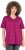 Ulla Popken Snake Print V-Neck Tee Magnolia Red - Bedruckte T-shirts für damen - 