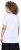 Ulla Popken Bow Short Sleeve Graphic Tee Snow White - Bedruckte T-shirts für damen - 