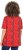 Ulla Popken Letter Print Short Sleeve Tee Red - Bedruckte T-shirts für damen - 