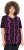 Ulla Popken Letter Print Short Sleeve Tee Magnolia Red - Bedruckte T-shirts für damen - 